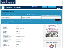 Tablet Screenshot of netemprego.com