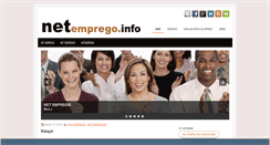Desktop Screenshot of netemprego.info
