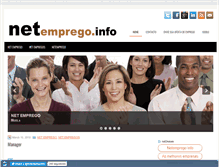 Tablet Screenshot of netemprego.info